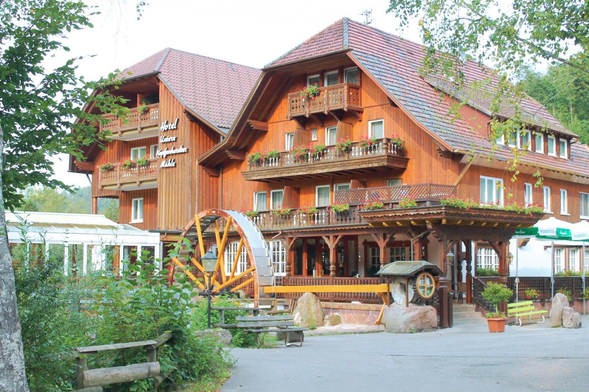 Landhotel Untere Kapfenhardter Muehle Unterreichenbach Extérieur photo
